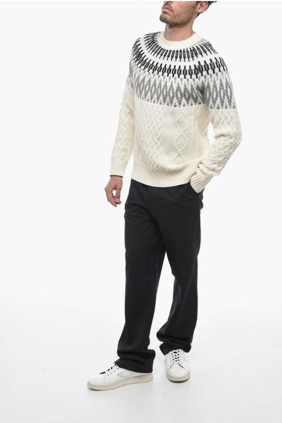  알테아 스웨터 2261237 MC 28R White - ALTEA