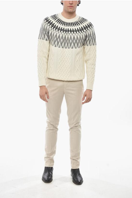  알테아 스웨터 2261237 MC 28R White - ALTEA