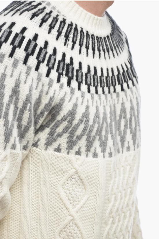  알테아 스웨터 2261237 MC 28R White - ALTEA