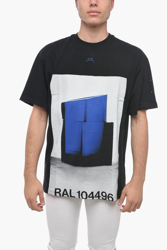  어콜드월 반팔 티셔츠 ACWMTS124BLACK Multicolor