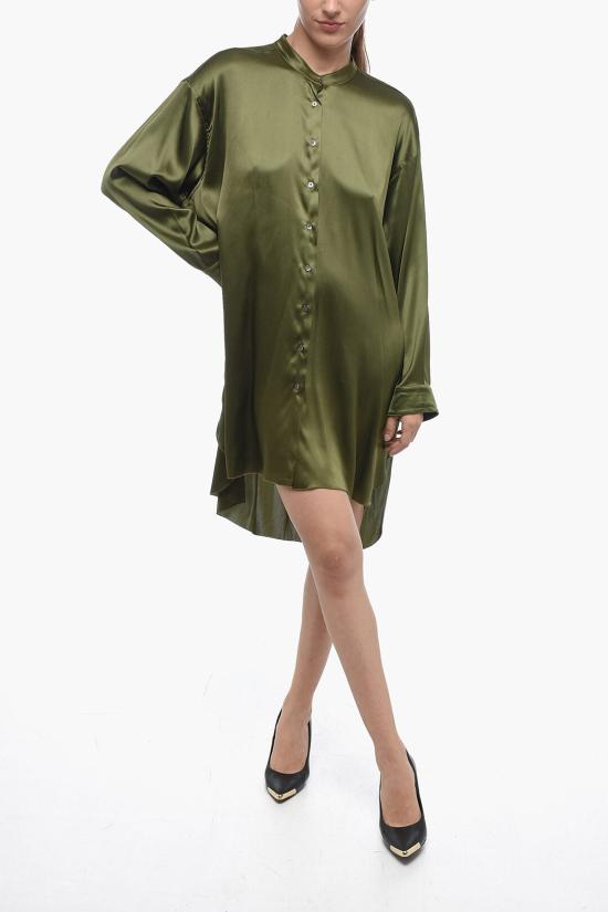  미스터 미세스 셔츠 셔츠 GIOIASILK21 Military Green