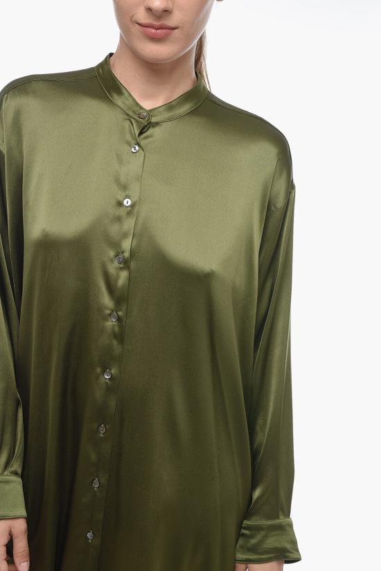  미스터 미세스 셔츠 셔츠 GIOIASILK21 Military Green - MR. MRS. SHIRT