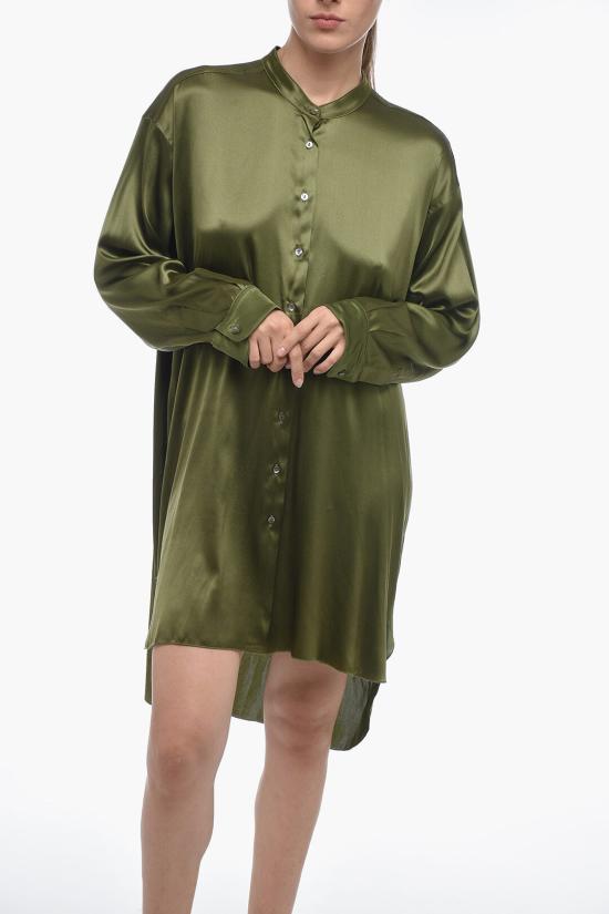  미스터 미세스 셔츠 셔츠 GIOIASILK21 Military Green - MR. MRS. SHIRT