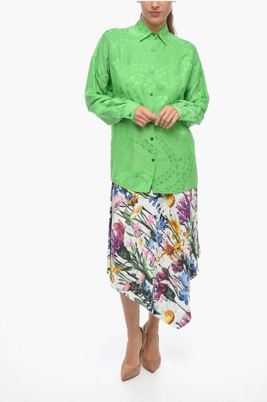  스텔라 맥카트니 셔츠 6200253BU203 3016 Green - STELLA MCCARTNEY
