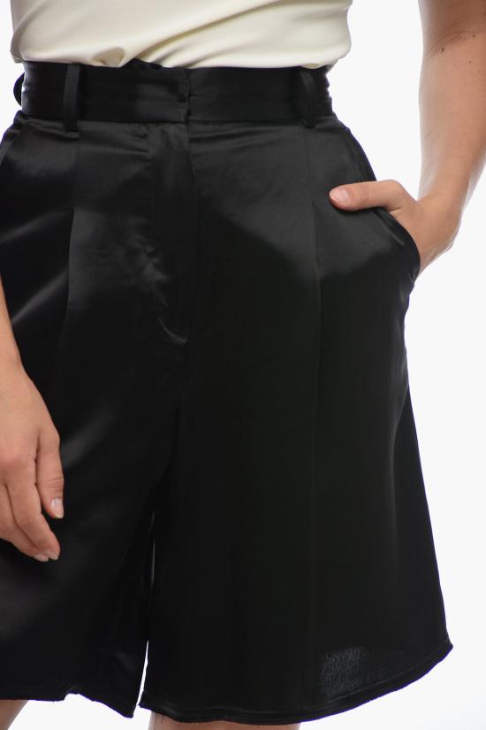  바이말렌비거 숏팬츠 Q71625006PL 050 Black - BY MALENE BIRGER