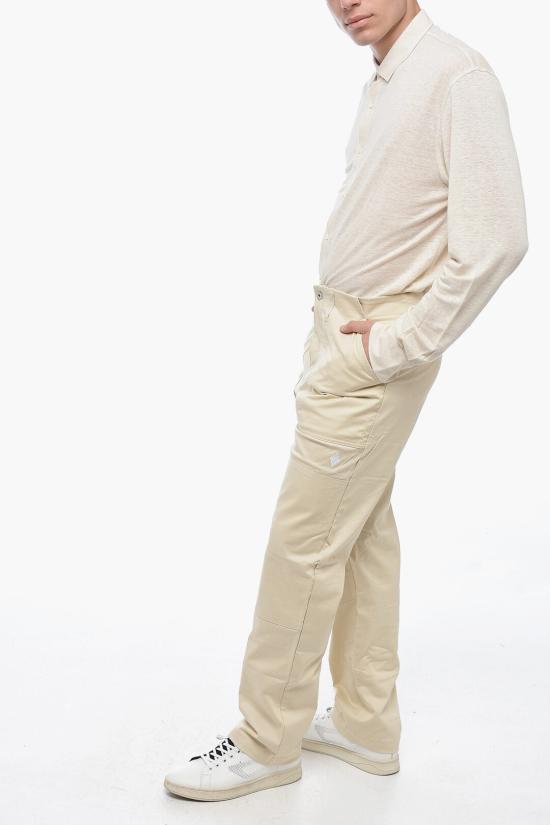  마르셀로 불론 치노 팬츠 CMCA180S23FAB001 6101 Beige - MARCELO BURLON