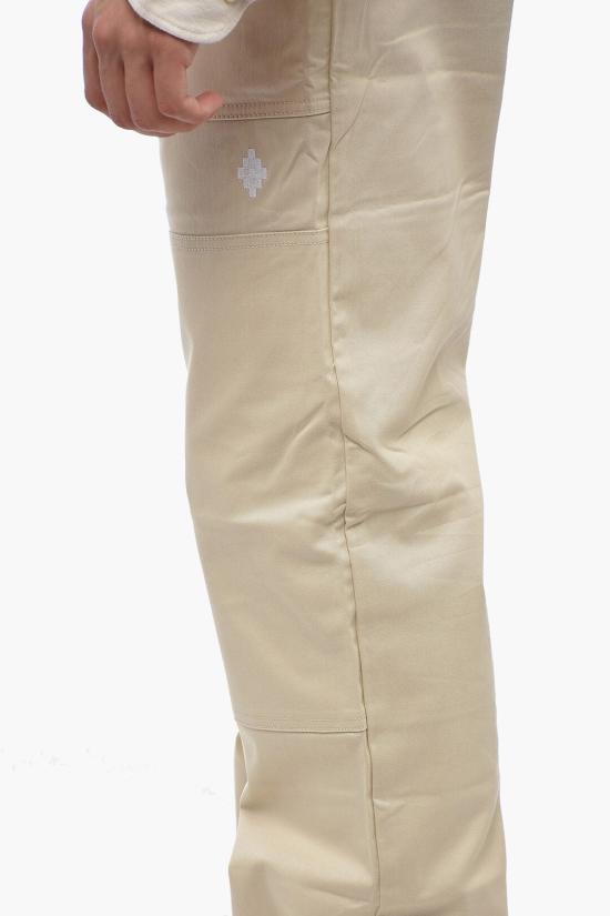  마르셀로 불론 치노 팬츠 CMCA180S23FAB001 6101 Beige - MARCELO BURLON