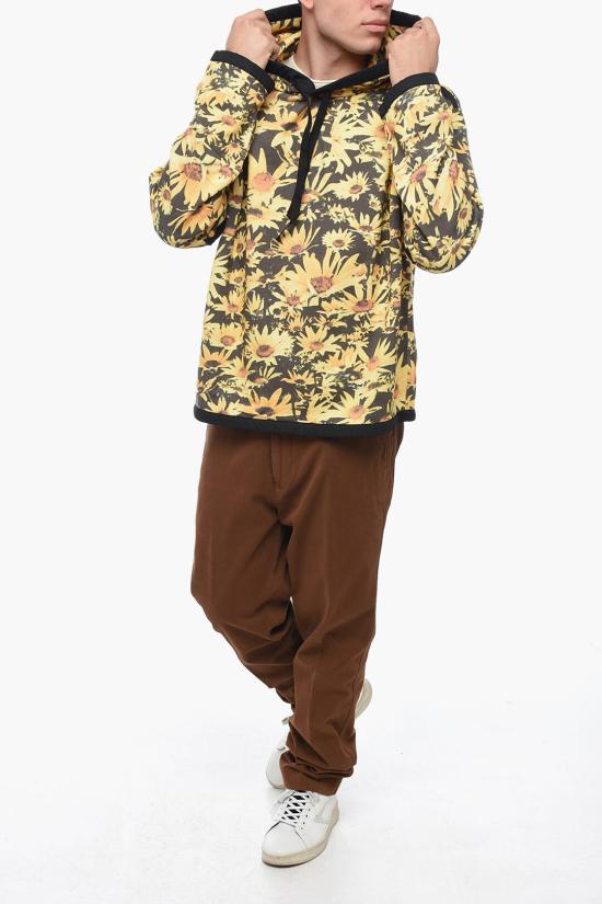  질샌더 후드 티셔츠 J47GU0107J45147 773 Yellow - JIL SANDER