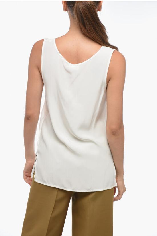  파로쉬 민소매 티셔츠 D311521SI 002 White - PAROSH