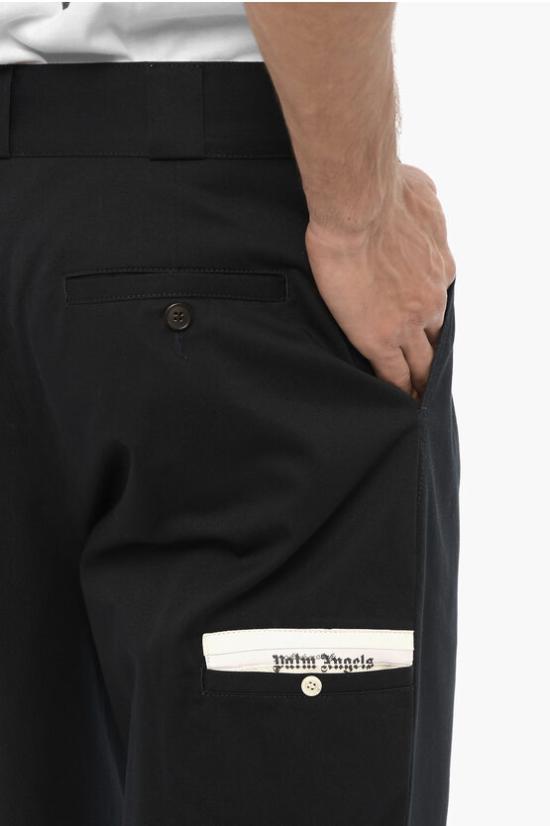  팜앤젤스 스트레이트 팬츠 PMCG003E23FAB0014603 Blue - PALM ANGELS