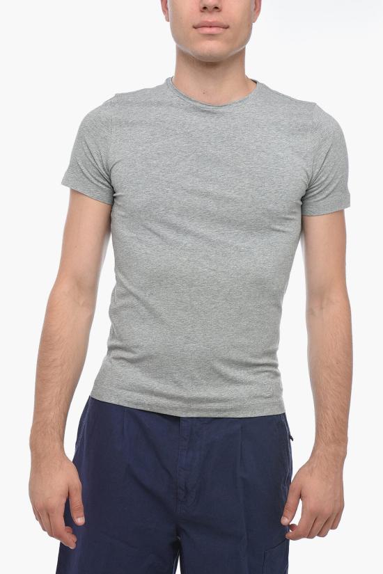  꼬르넬리아니 반팔 티셔츠 77G544 6125041 018 Gray