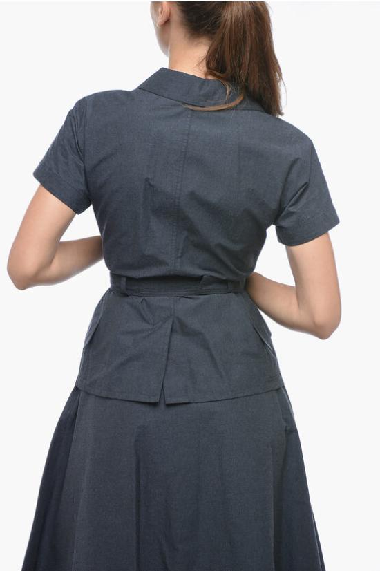  크리스챤디올 블라우스 147V34A3665 21E3665 5687 Blue - DIOR