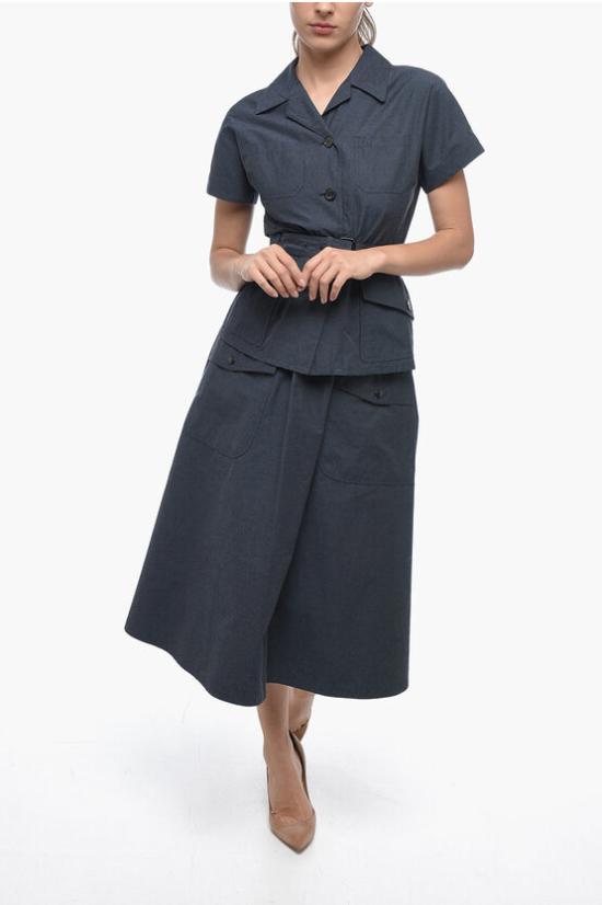  크리스챤디올 블라우스 147V34A3665 21E3665 5687 Blue - DIOR