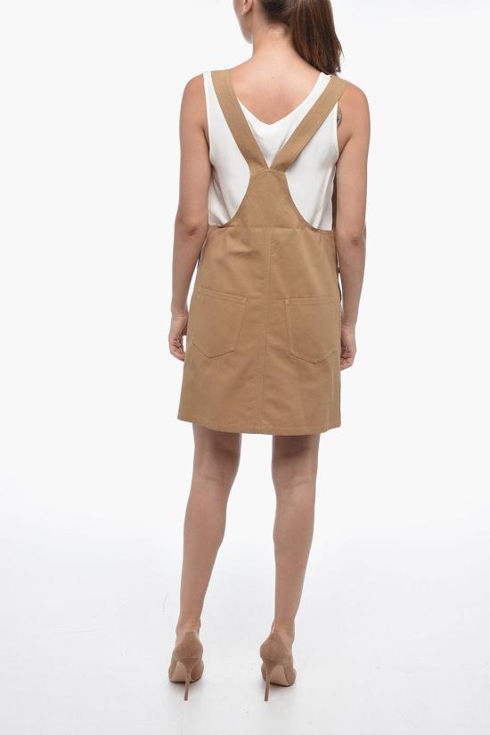  아페쎄 숏 원피스 COGBJF35009CAF Brown - A.P.C.