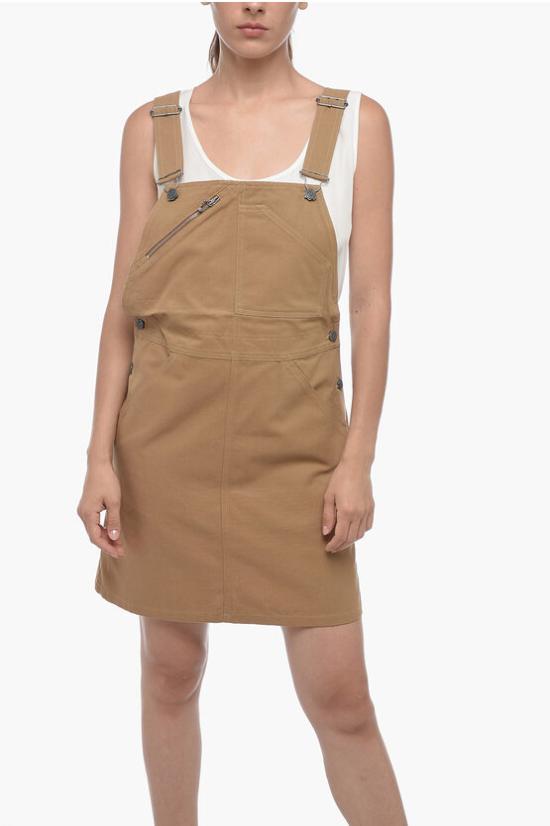  아페쎄 숏 원피스 COGBJF35009CAF Brown - A.P.C.