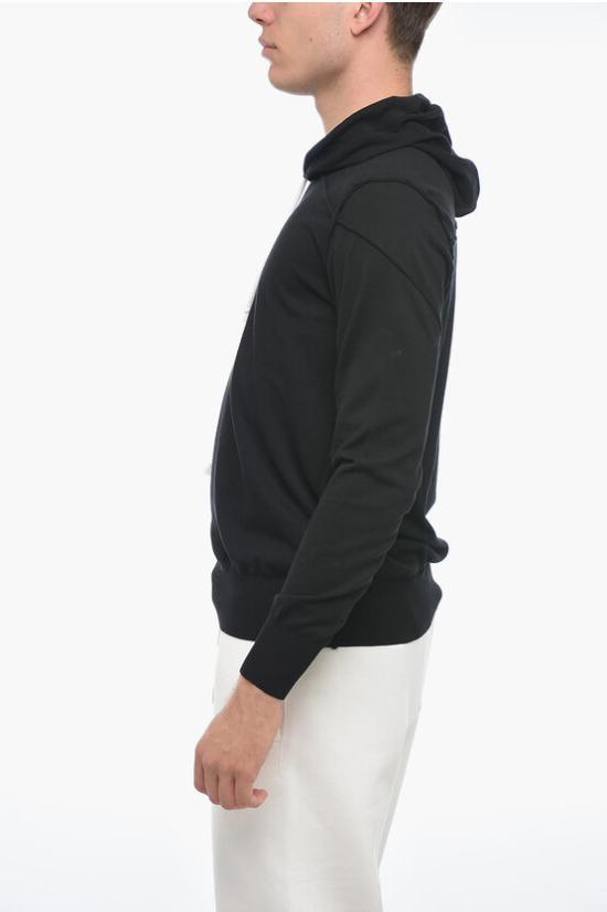  파올로페코라 후드 티셔츠 A051 76169000 Black - PAOLO PECORA