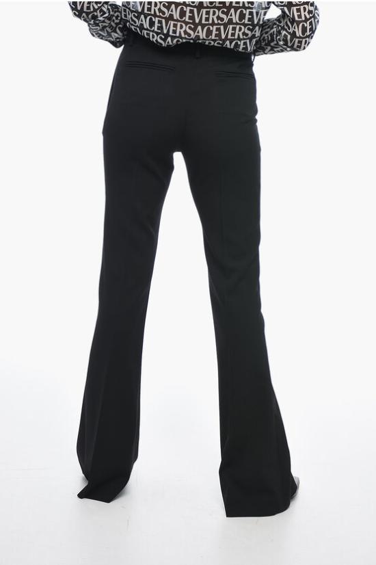  베르사체 스트레이트 팬츠 1009158 1A06608 1B000 Black - VERSACE