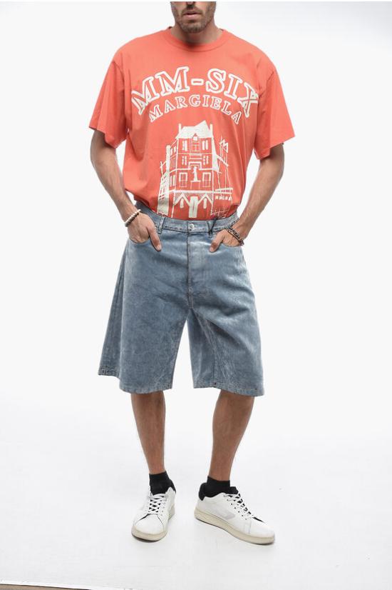  크리스챤디올 데님 숏팬츠 313D008A313X 584 Light blue - DIOR