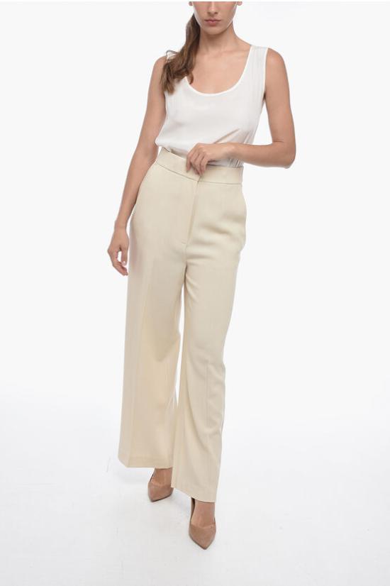  케이트 스트레이트 팬츠 31104058W4058 953 White - KHAITE