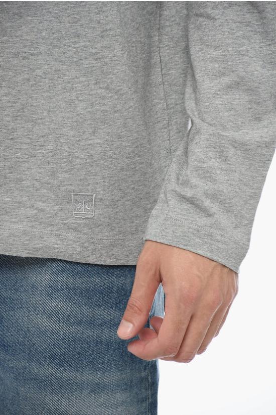  꼬르넬리아니 긴팔 티셔츠 79G545 7125041 018 Gray - CORNELIANI