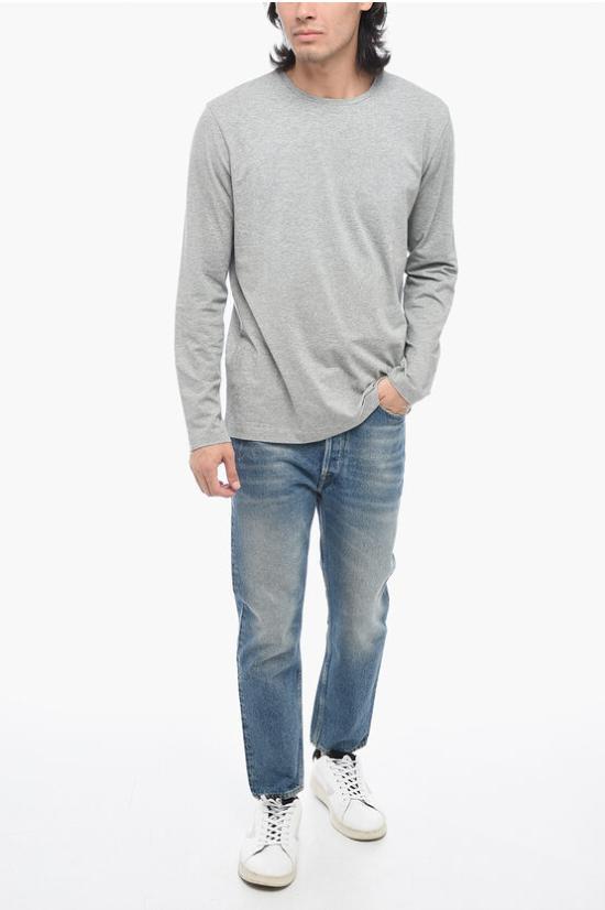  꼬르넬리아니 긴팔 티셔츠 79G545 7125041 018 Gray - CORNELIANI