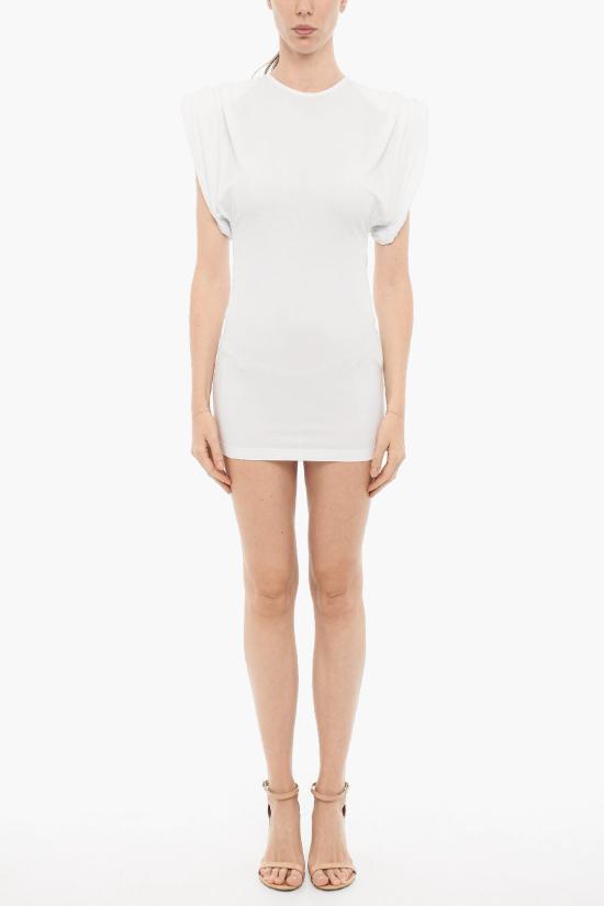  워드로브NYC 숏 원피스 W5033R13 WHITE SHEATH White
