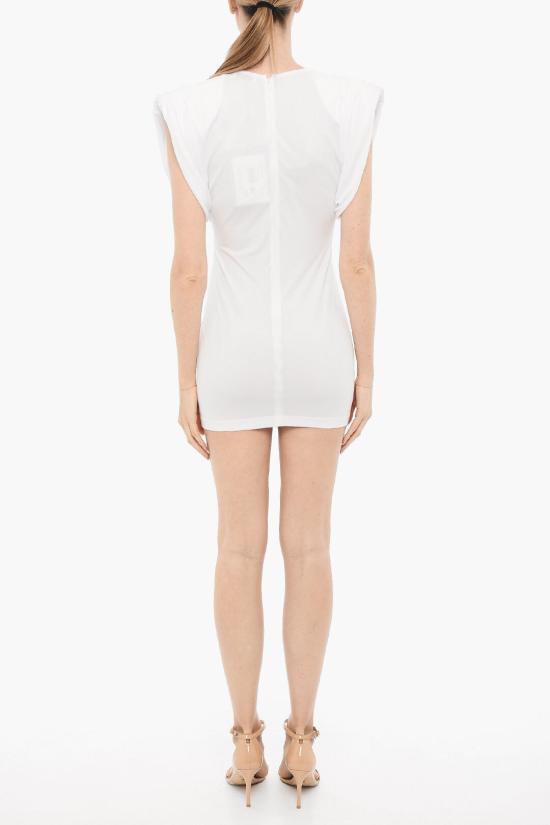  워드로브NYC 숏 원피스 W5033R13 WHITE SHEATH White - WARDROBE.NYC