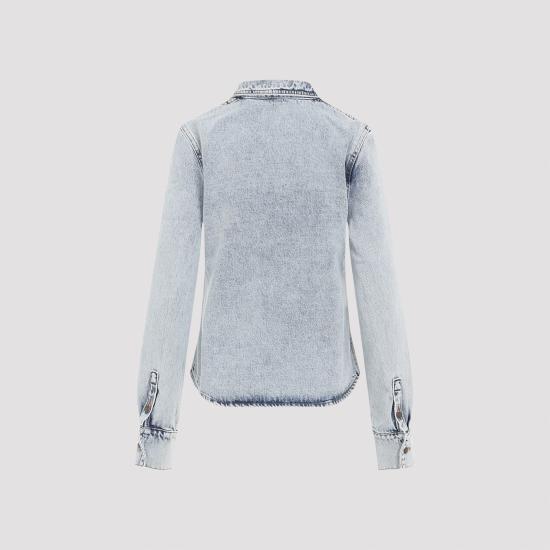 24FW 마그다뷰트림 데님 셔츠 149724 BLUE - MAGDA BUTRYM