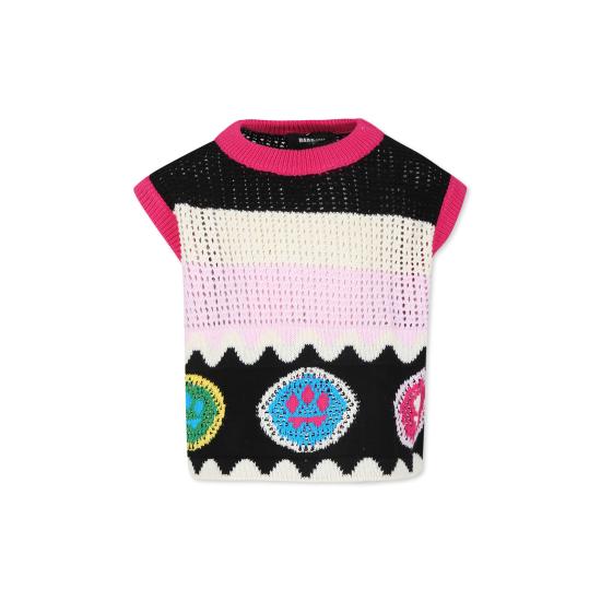  [키즈] 바로우 티셔츠 S4BKJGTA078 110 BLACK