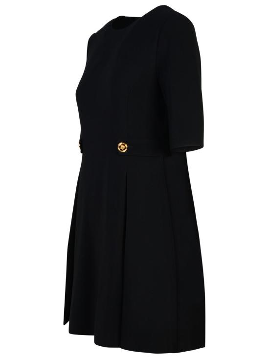 24FW 베르사체 숏 원피스 1015509 1A005241B000 Black - VERSACE