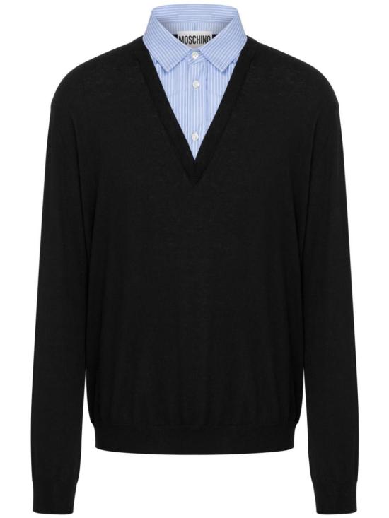 24FW 모스키노 스웨터 J0930 7005 0555 Black