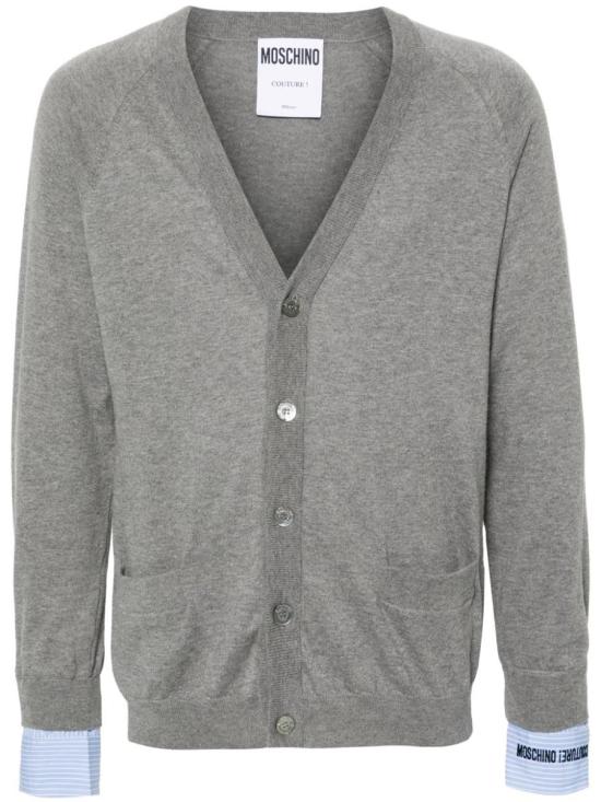 24FW 모스키노 가디건 J0931 7005 0485 GREY