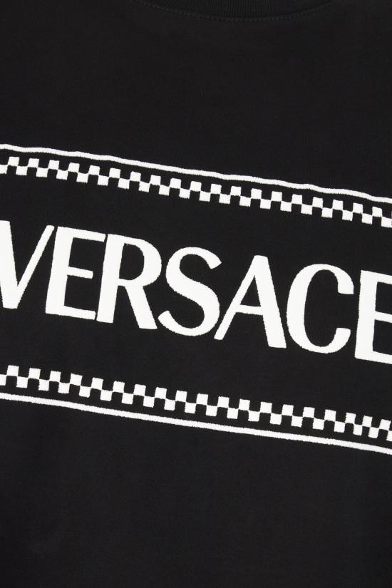  베르사체 반팔 티셔츠 10116941A08584 1B000 BLACK - VERSACE
