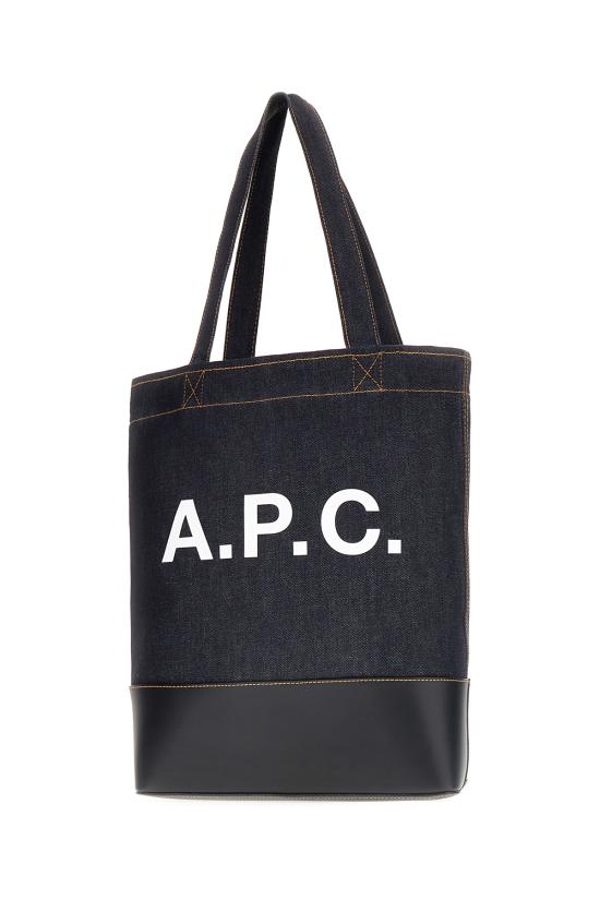 25SS 아페쎄 악셀 로고 데님 숄더백 CODDPM61568 IAK - A.P.C.