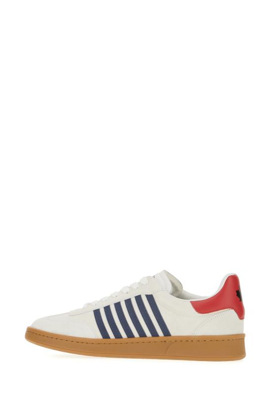  디스퀘어드2 스니커즈 SNM036414170001 M1424 WHITE BLUE RED - DSQUARED2