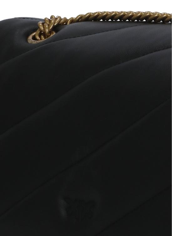26FW 핑코 숄더백 100038A0F2 Z99Q NERO ANTIQUE GOLD - PINKO