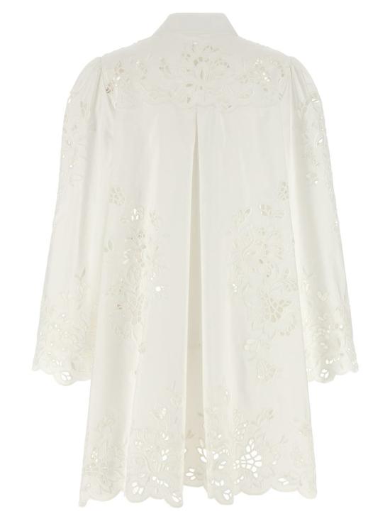 24FW 돌체앤가바나 숏 원피스 F6JMIZGDCJLW0800 WHITE - DOLCE & GABBANA