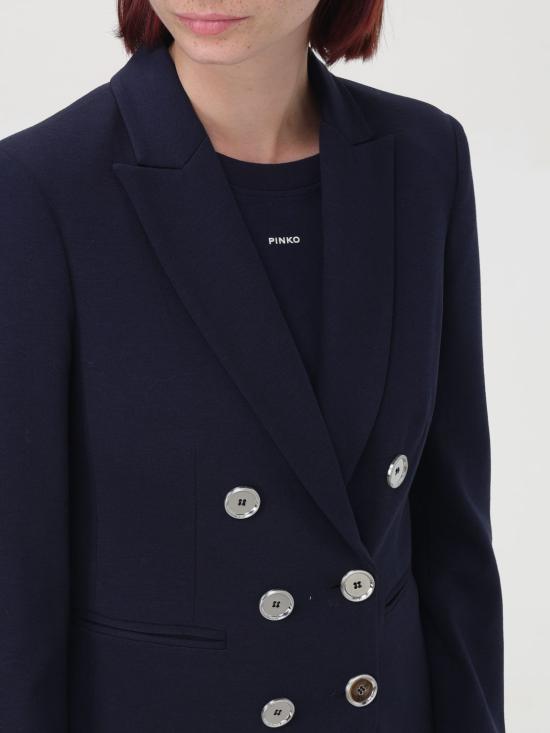 25FW 핑코 자켓 100256A24C G02 Blue - PINKO