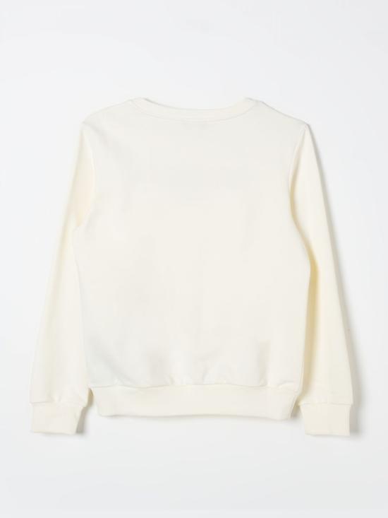 25FW [키즈] 발망 티셔츠 BV4B10Z0081 102 Yellow Cream - BALMAIN