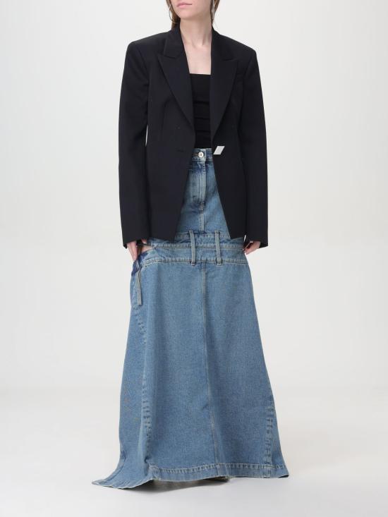 24FW 디 아티코 데님 스커트 247WCS191D049 176 Blue - THE ATTICO