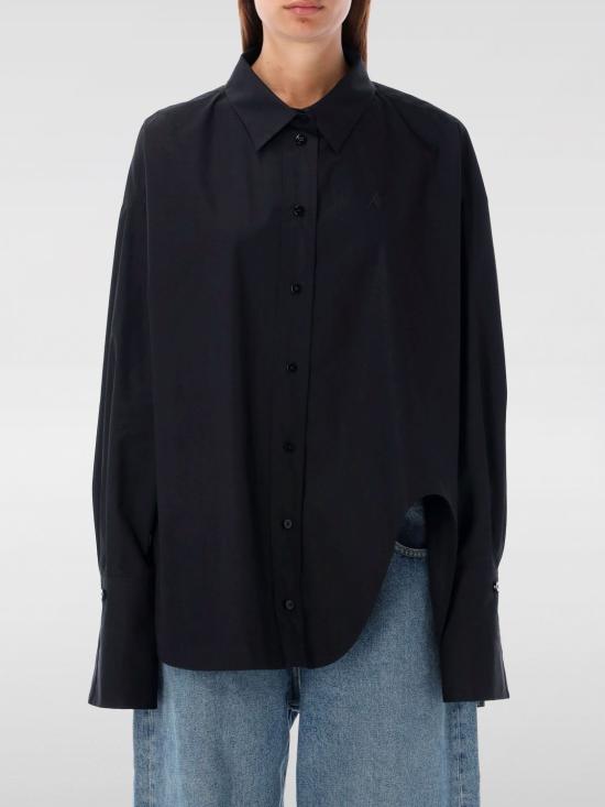 24FW 디 아티코 블라우스 227WCH04C052 100 Black