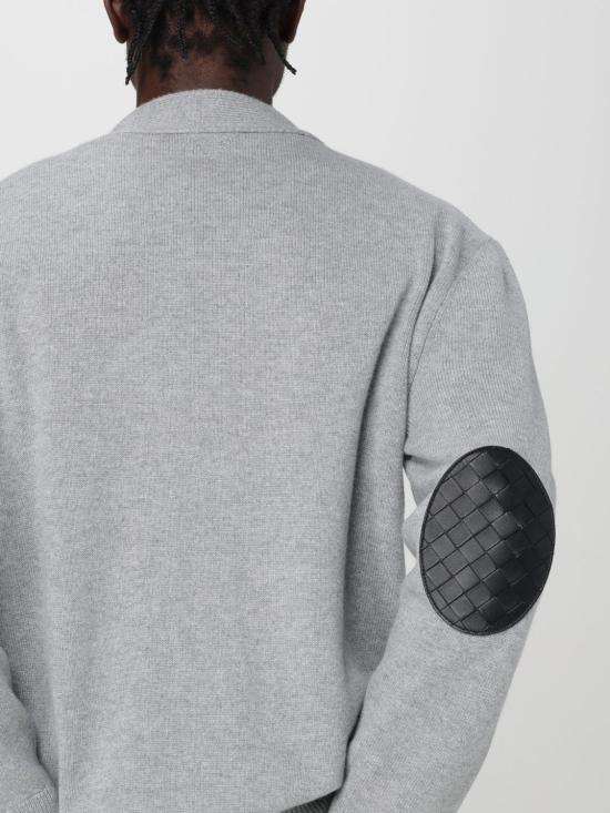 25FW 보테가베네타 가디건 777588V2MM0 8531 Grey - BOTTEGA VENETA