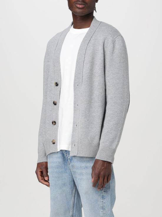 25FW 보테가베네타 가디건 777588V2MM0 8531 Grey - BOTTEGA VENETA