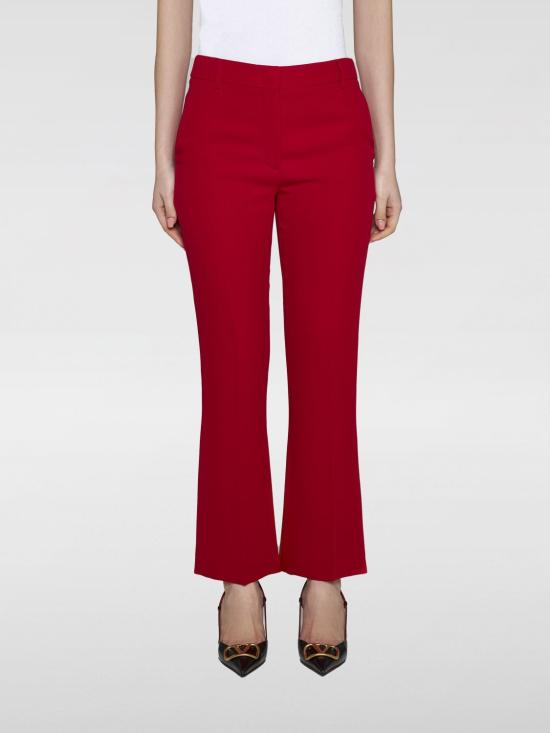 25FW 발렌티노 가라바니 스트레이트 팬츠 5B3RB3601MM 157 Red