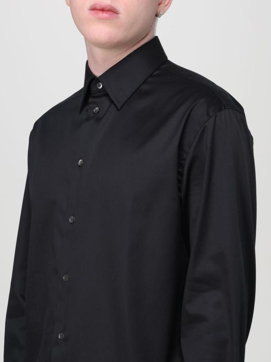  엠포리오 아르마니 긴팔 셔츠 EM000195TE10156 UC001 Black - EMPORIO ARMANI