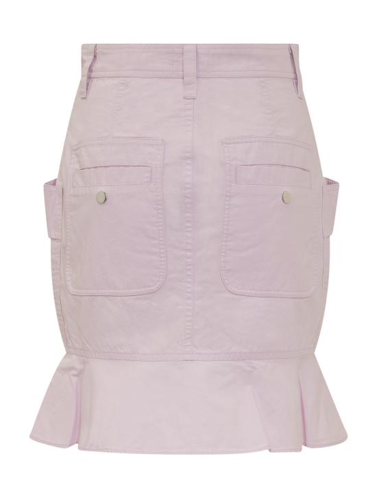  이자벨마랑 숏 스커트 23PJU0004FAA1G32E 86LC LILAC - ISABEL MARANT