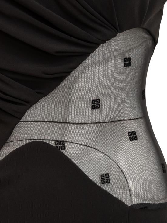  지방시 미디 원피스 BW21WS30XH 001 BLACK - GIVENCHY