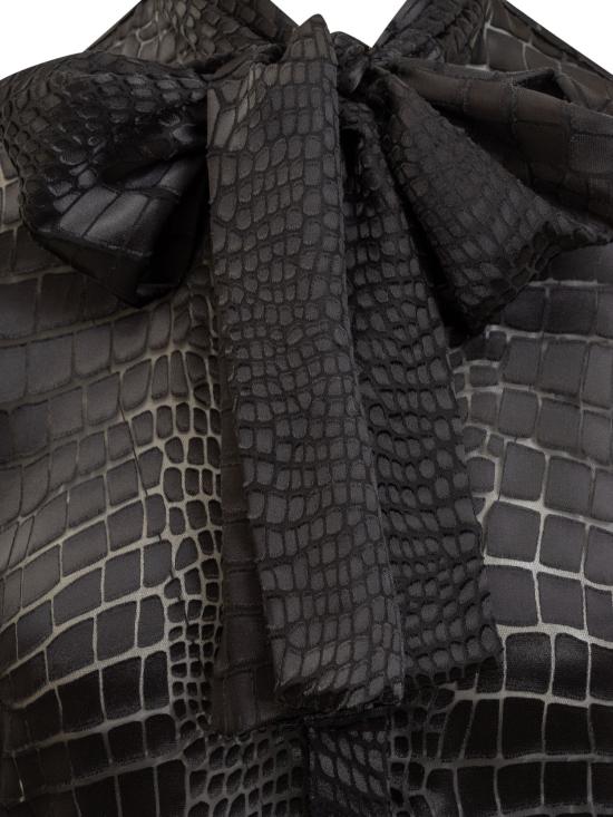  베르사체 블라우스 10112581A08784 1B000 NERO - VERSACE