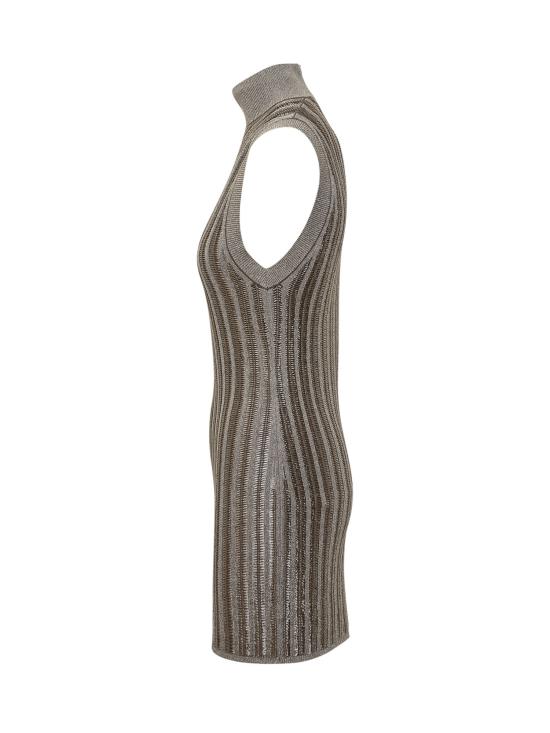 24FW 톰포드 미디 원피스 ACK527YAX749 FG181 METALLIC OLIVE - TOMFORD