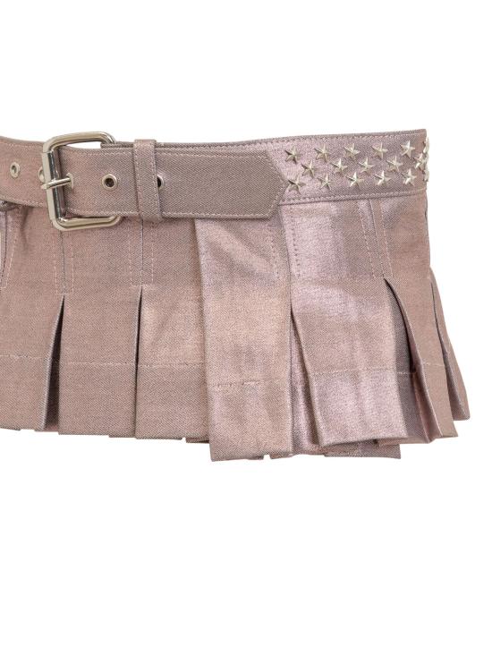  콜리나 스트라다 와이드 벨트 XX1243 METALLBLUSH METALLIC BLUSH - COLLINA STRADA